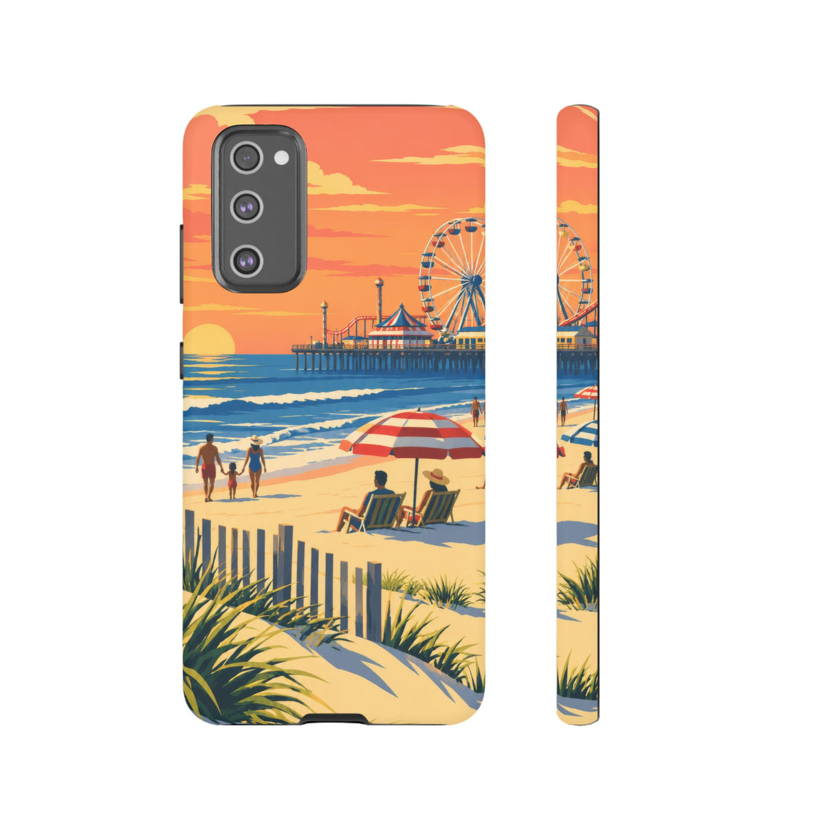 New Jersey Shore — Boardwalk Summer Samsung Galaxy Tough Case