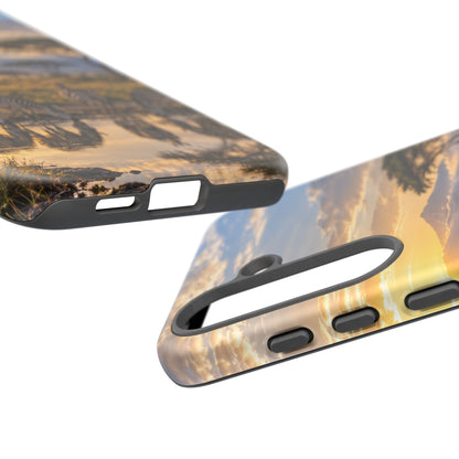 Zebra Water Mirror Samsung Galaxy Tough Case | zebra safari