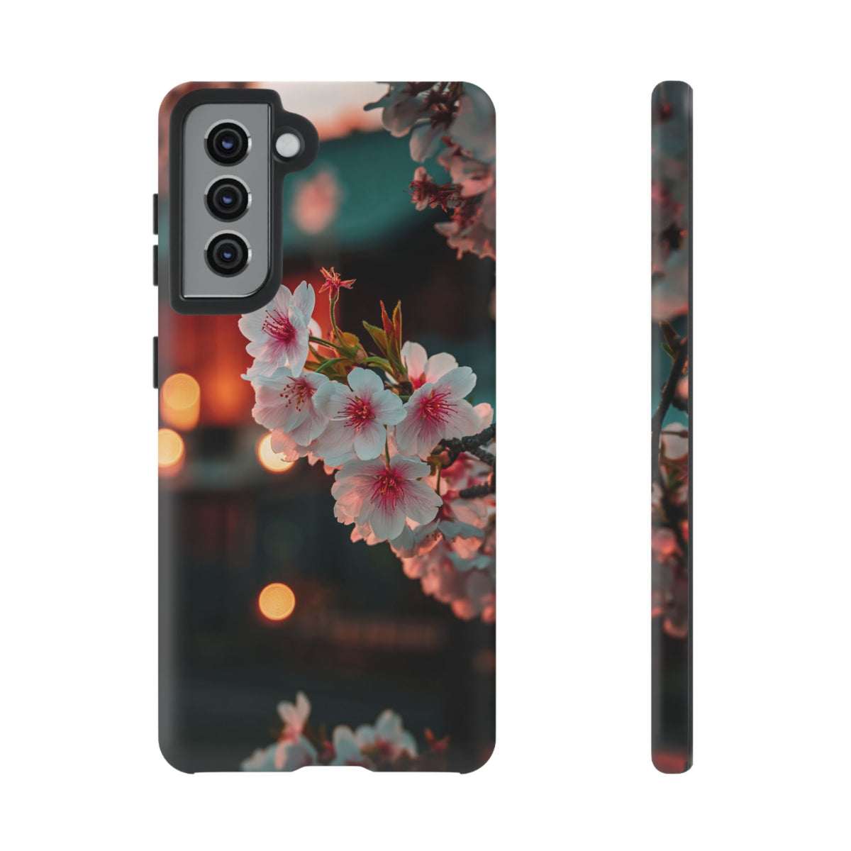 Kyoto Blossom Lanterns Samsung Galaxy Tough Phone Case