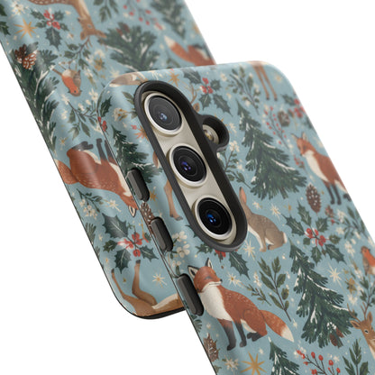 Winter Woodland Gathering Samsung Galaxy Tough Case | woodland christmas