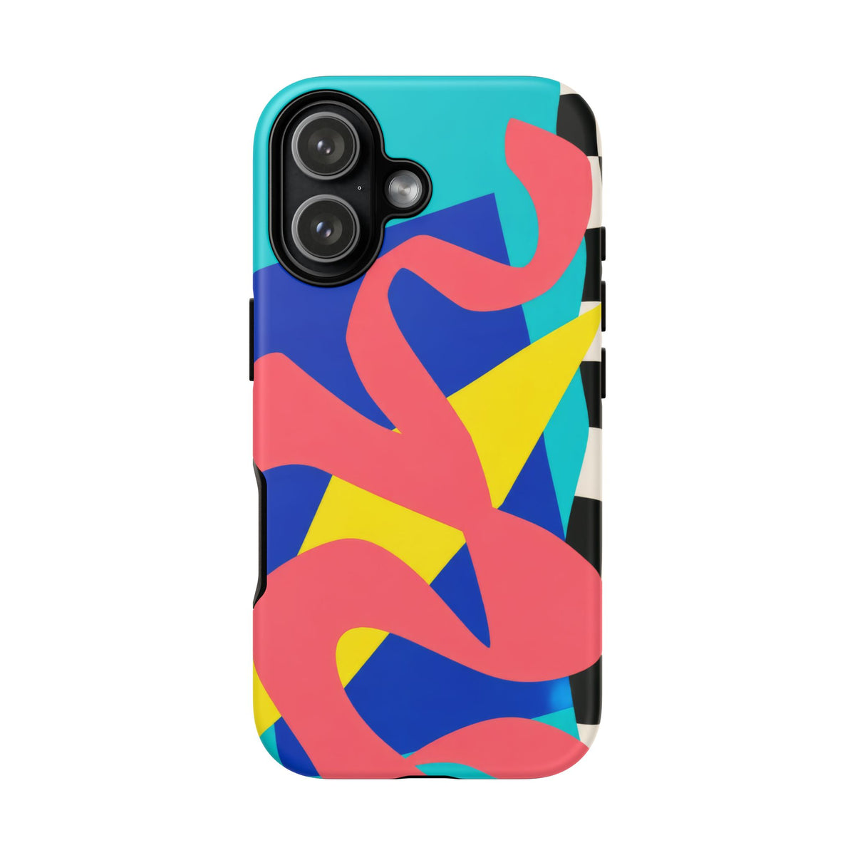 Cut Loose iPhone Tough Case | Retro Abstract Art