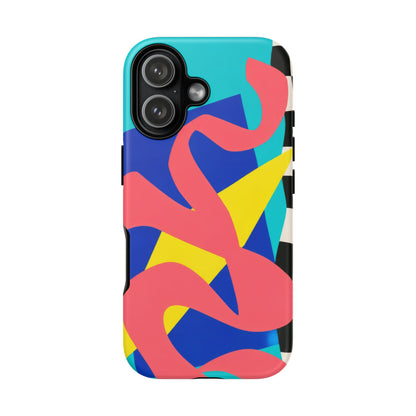 Cut Loose iPhone Tough Case | Retro Abstract Art