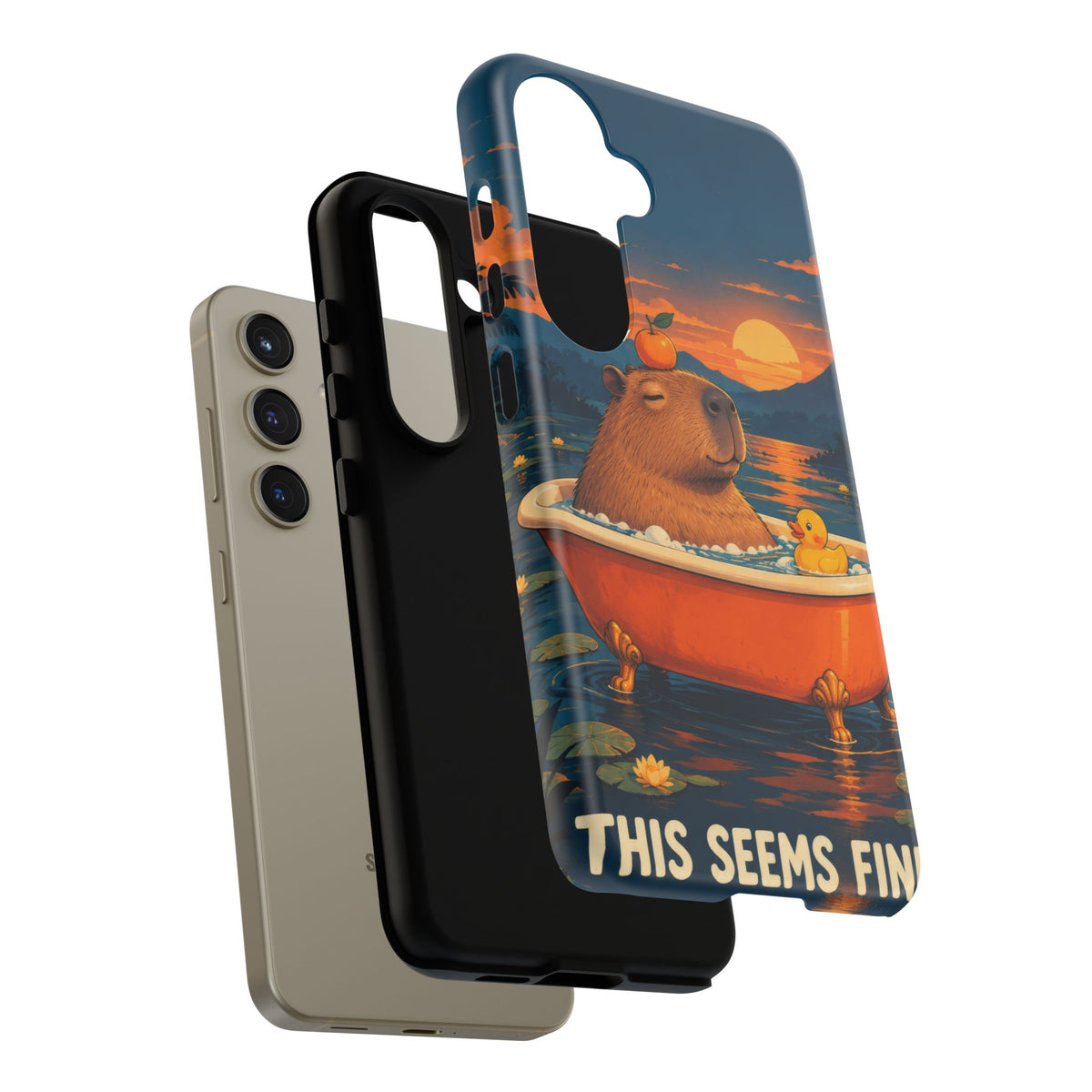 Minor Inconvenience Samsung Galaxy Tough Case | funny capybara