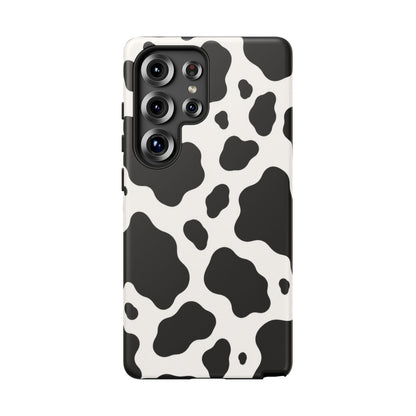 Classic Holstein Samsung Galaxy Tough Case | Black & White Cow Print