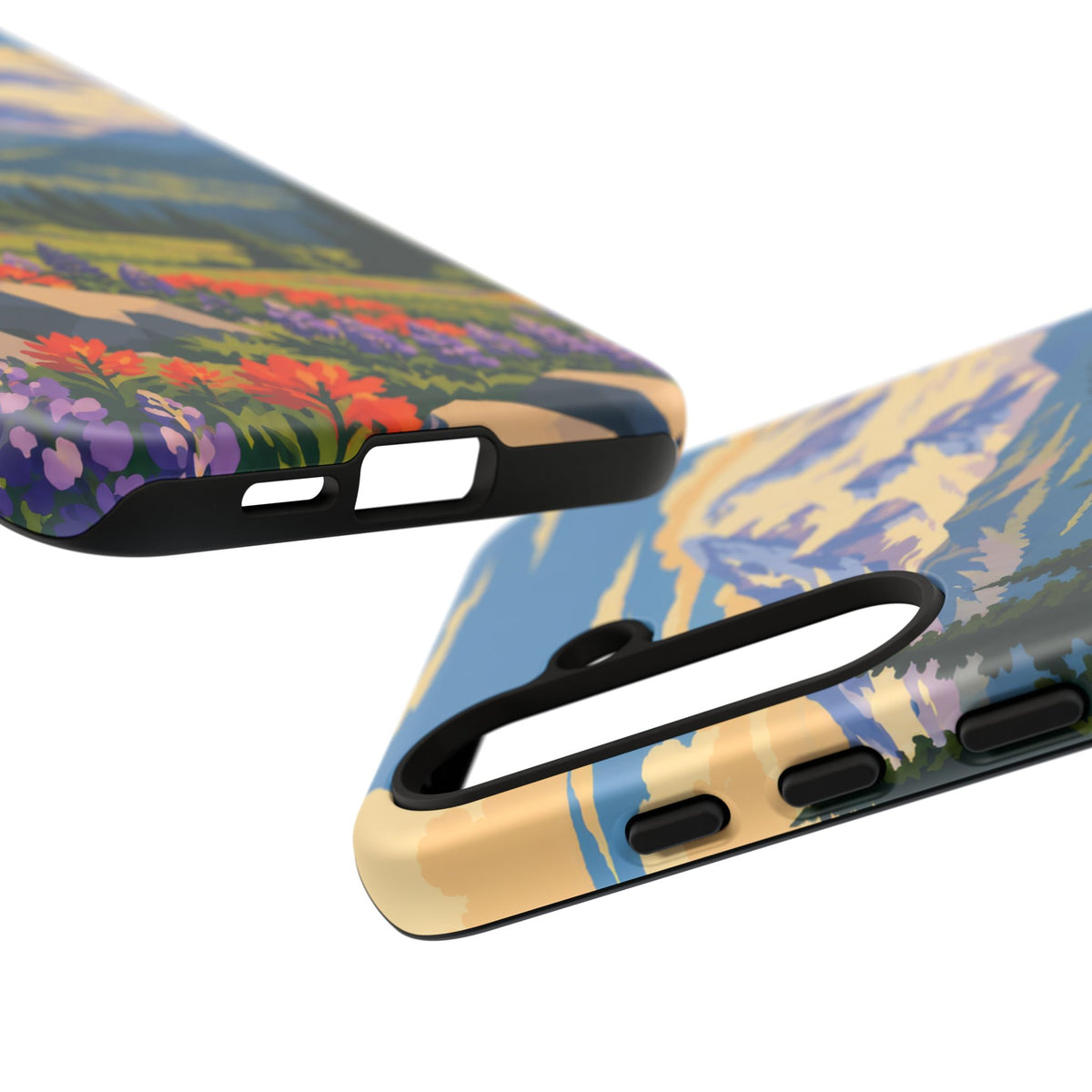 Mount Rainier — Meadow Radiance Samsung Galaxy Tough Case