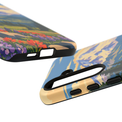 Mount Rainier — Meadow Radiance Samsung Galaxy Tough Case