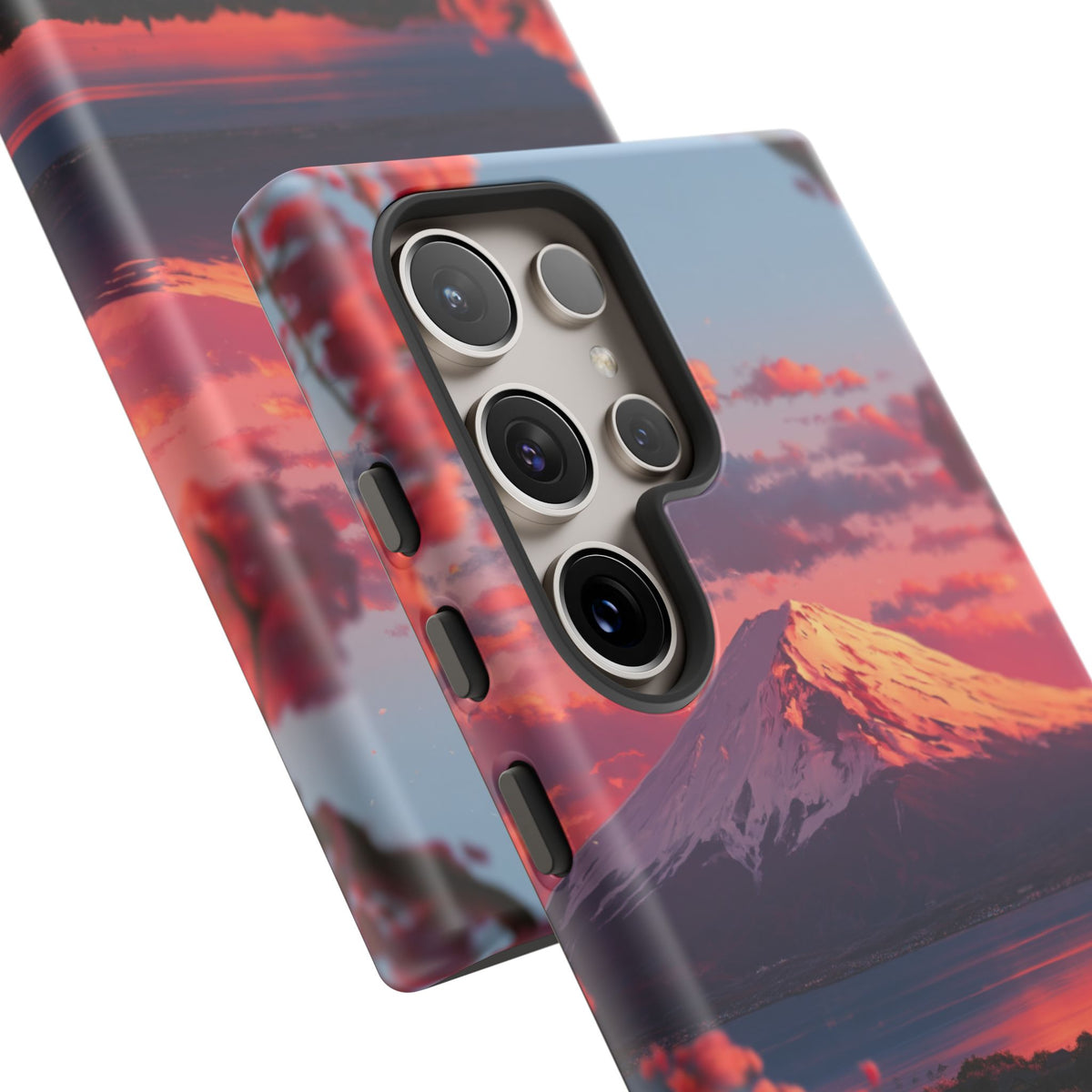 Fuji Rose Horizon Samsung Galaxy Tough Phone Case