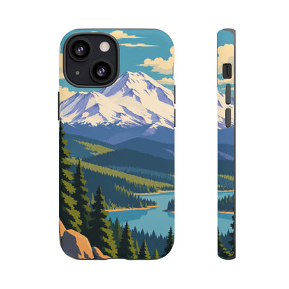 Mount Shasta — Snowlight iPhone Tough Case