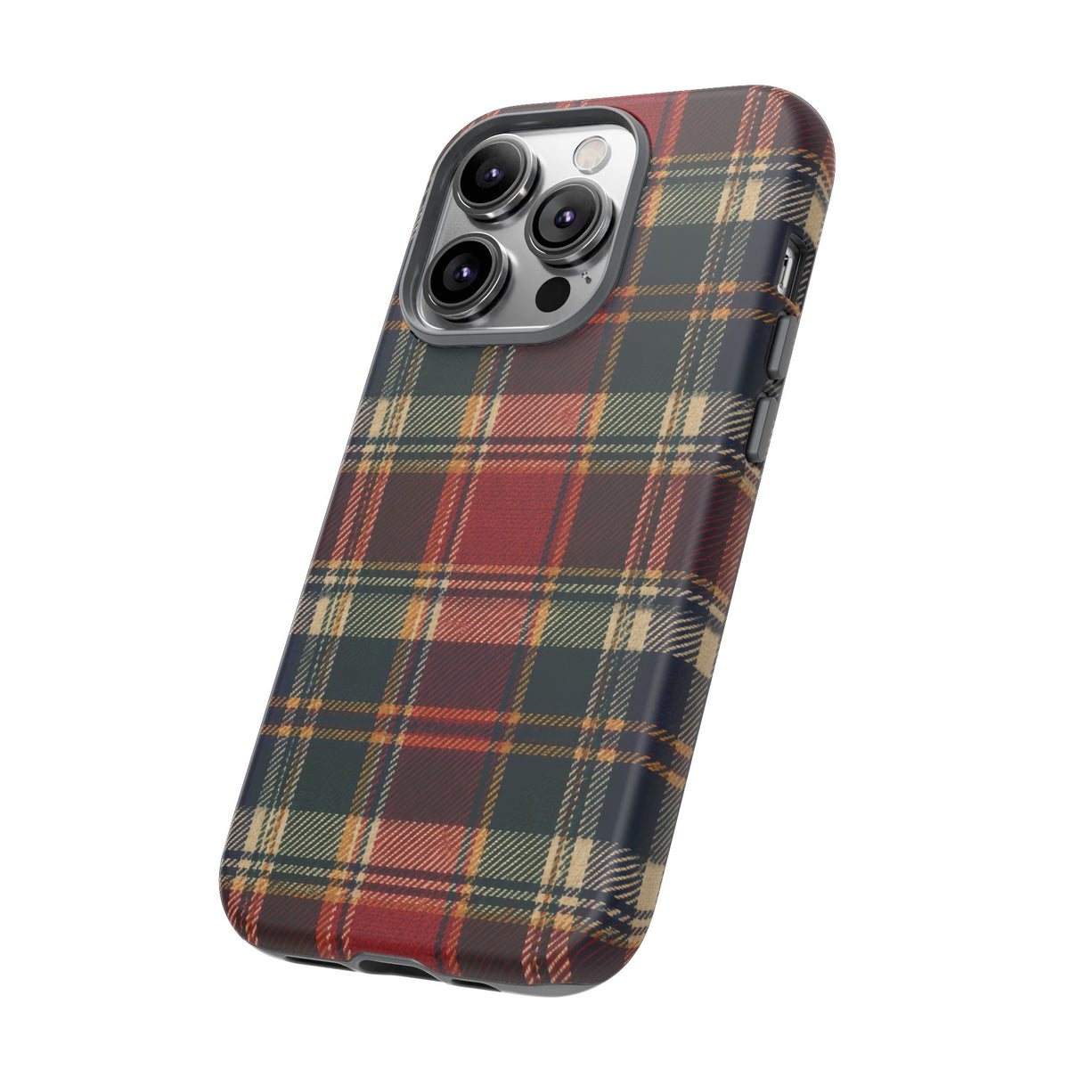 Highland Holiday iPhone Tough Case | christmas plaid