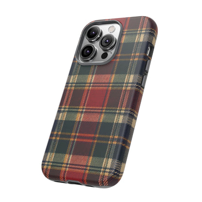 Highland Holiday iPhone Tough Case | christmas plaid