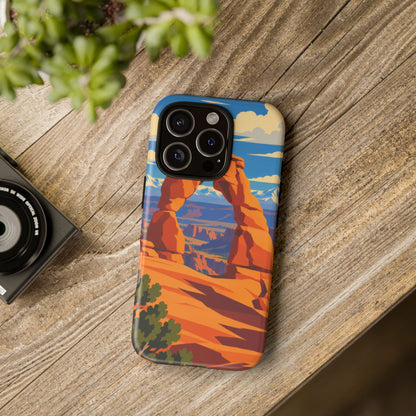Arches — Delicate Dawn iPhone Tough Case