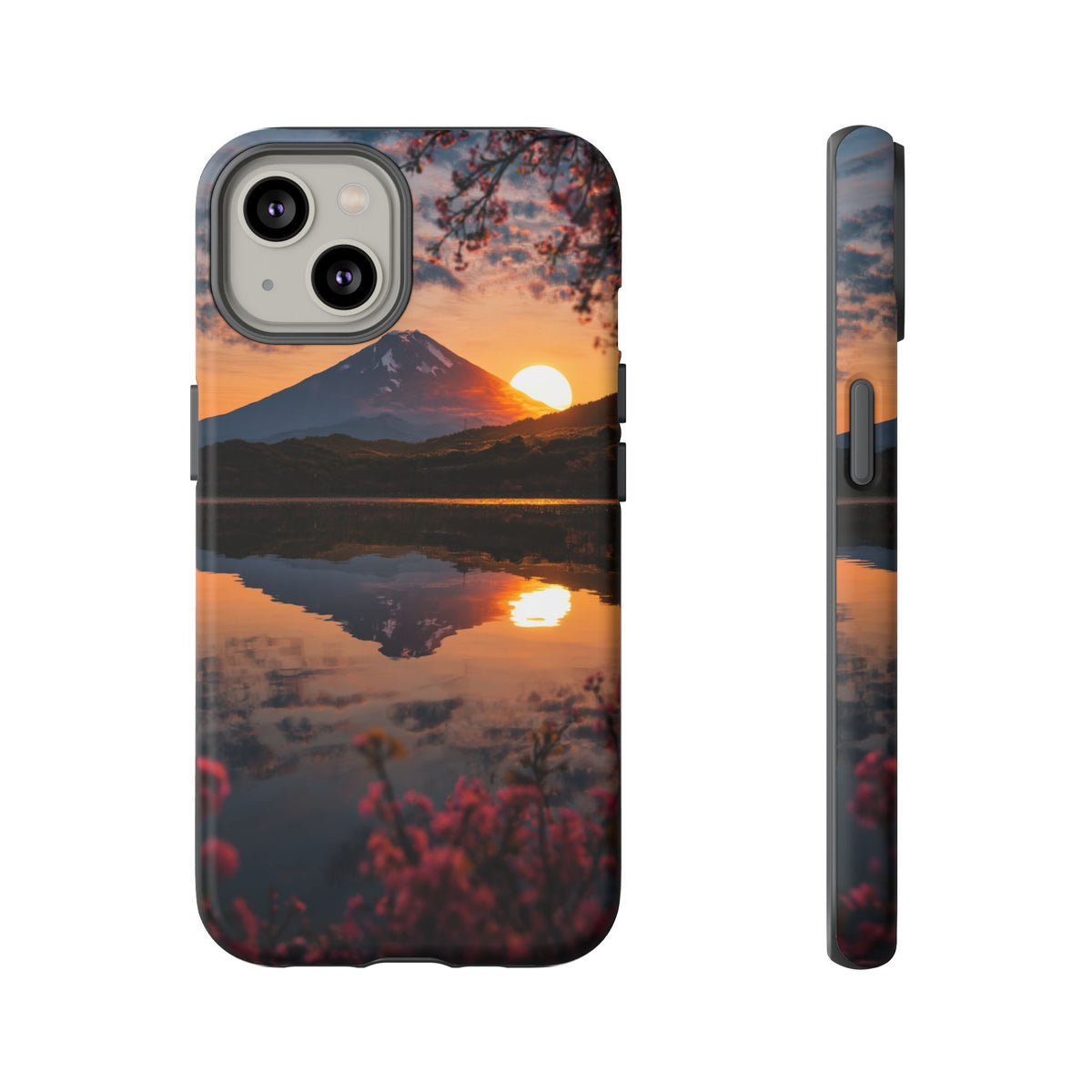 Fuji Golden Reflection iPhone Tough Phone Case