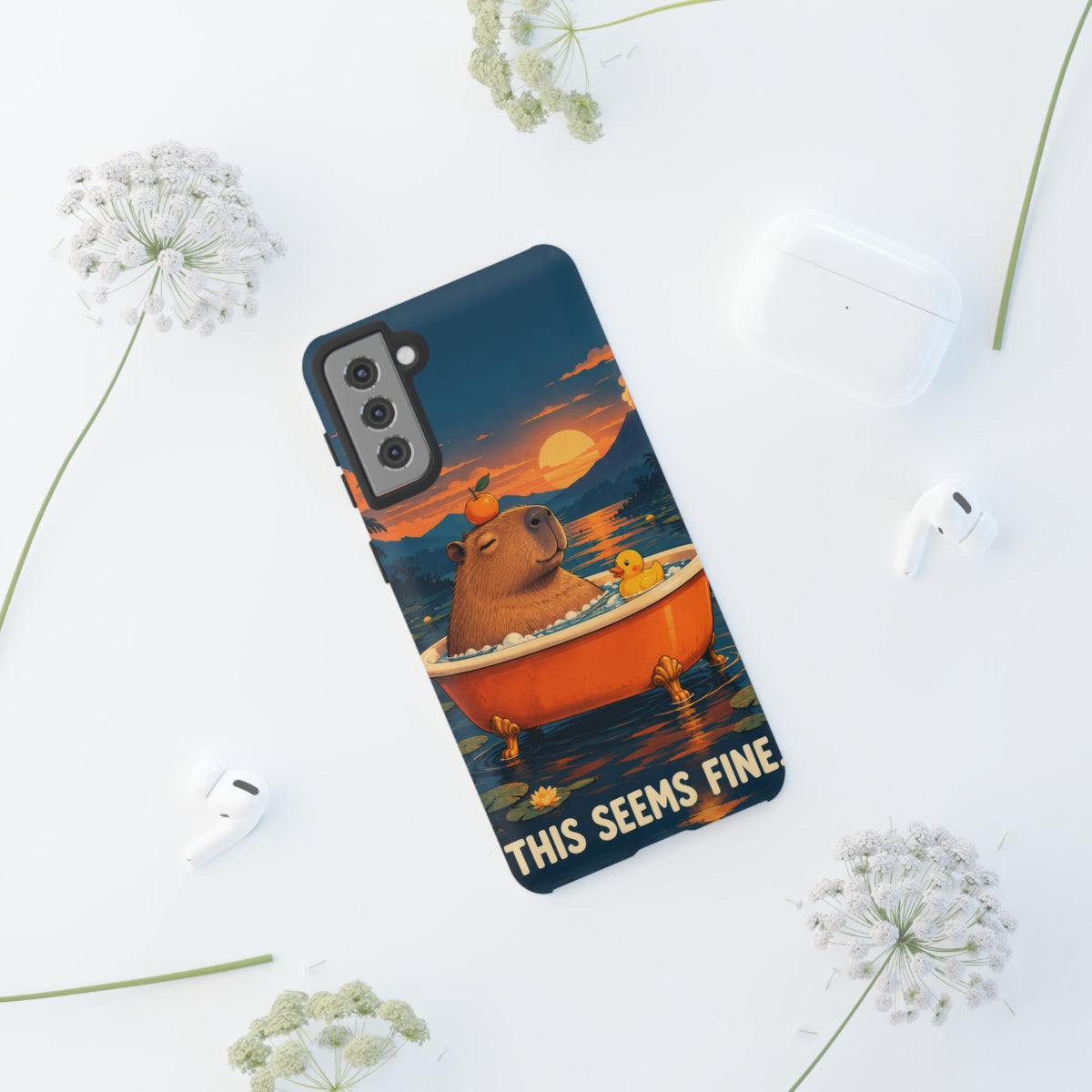 Minor Inconvenience Samsung Galaxy Tough Case | funny capybara