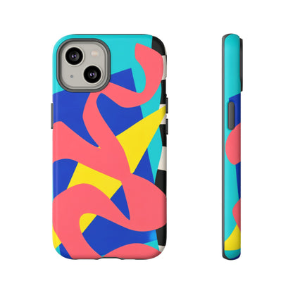Cut Loose iPhone Tough Case | Retro Abstract Art