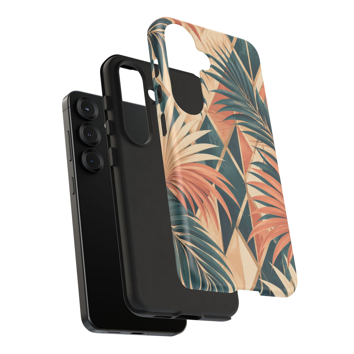Coral Palm Pavilion Samsung Galaxy Tough Case | art deco