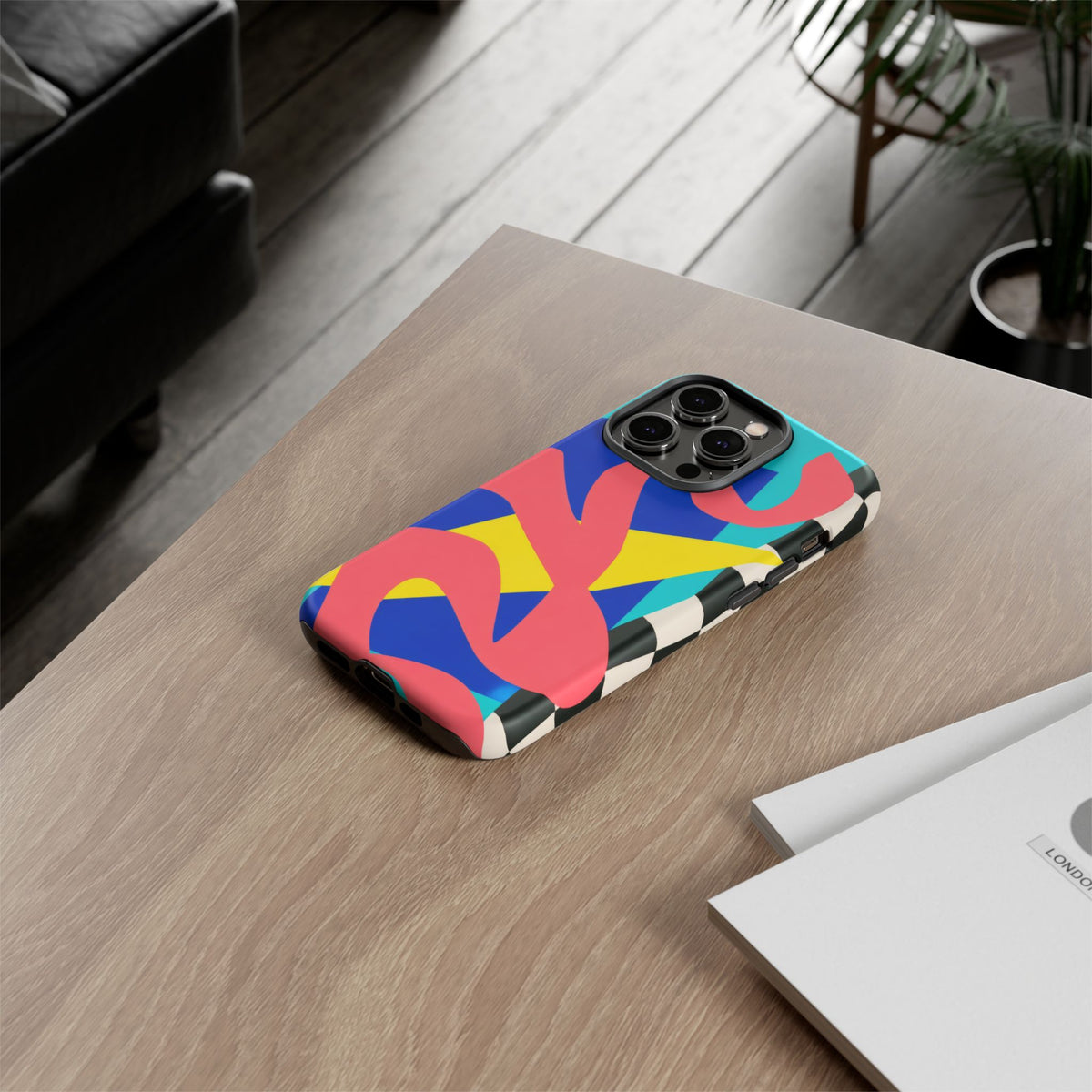 Cut Loose iPhone Tough Case | Retro Abstract Art