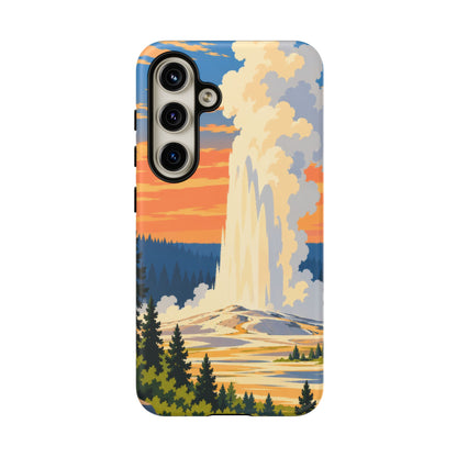 Yellowstone — Geyser Dawn Samsung Galaxy Tough Case