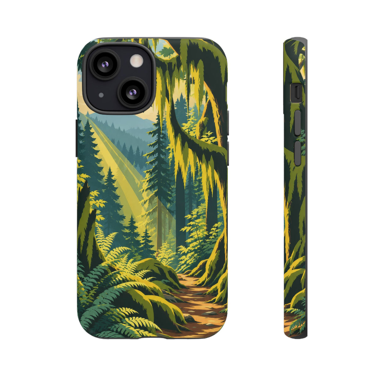 Hoh Rain Forest — Mosslight iPhone Tough Case