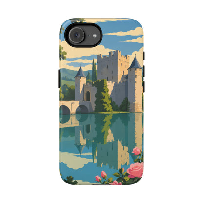 English Castle — Moat and Roses iPhone Tough Case