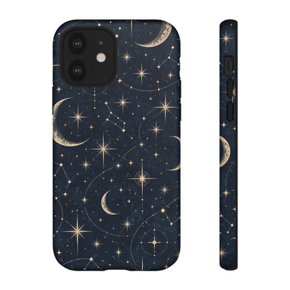 Celestial Moon iPhone Tough Case | Nocturne Atlas