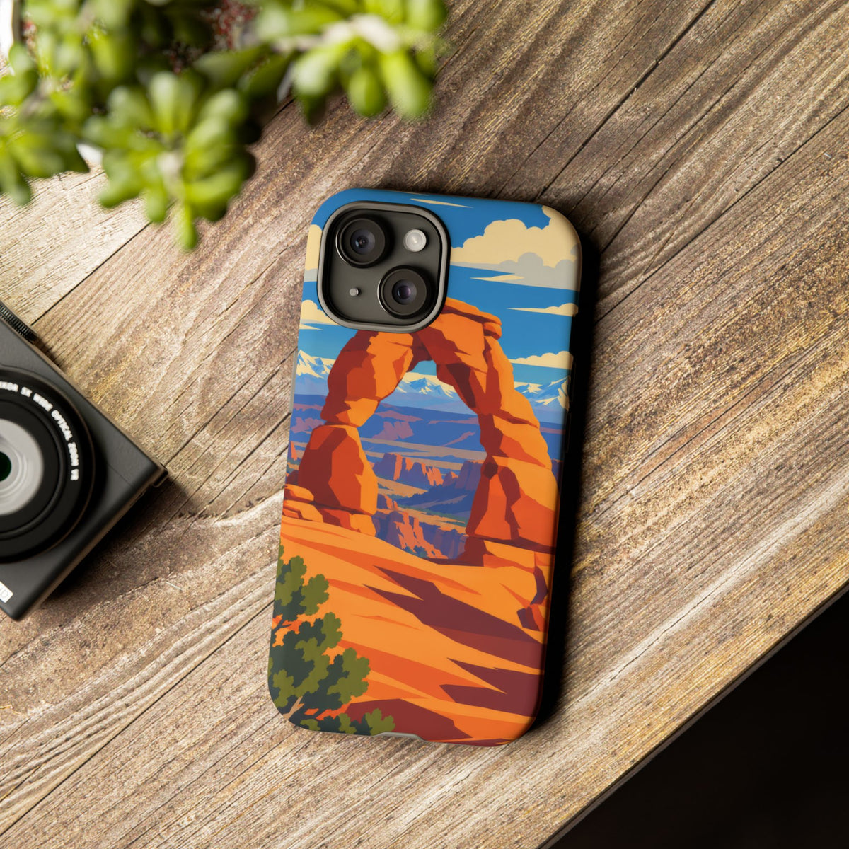 Arches — Delicate Dawn iPhone Tough Case
