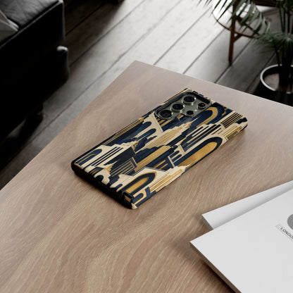 Midnight Metropolis Samsung Galaxy Tough Case | art deco
