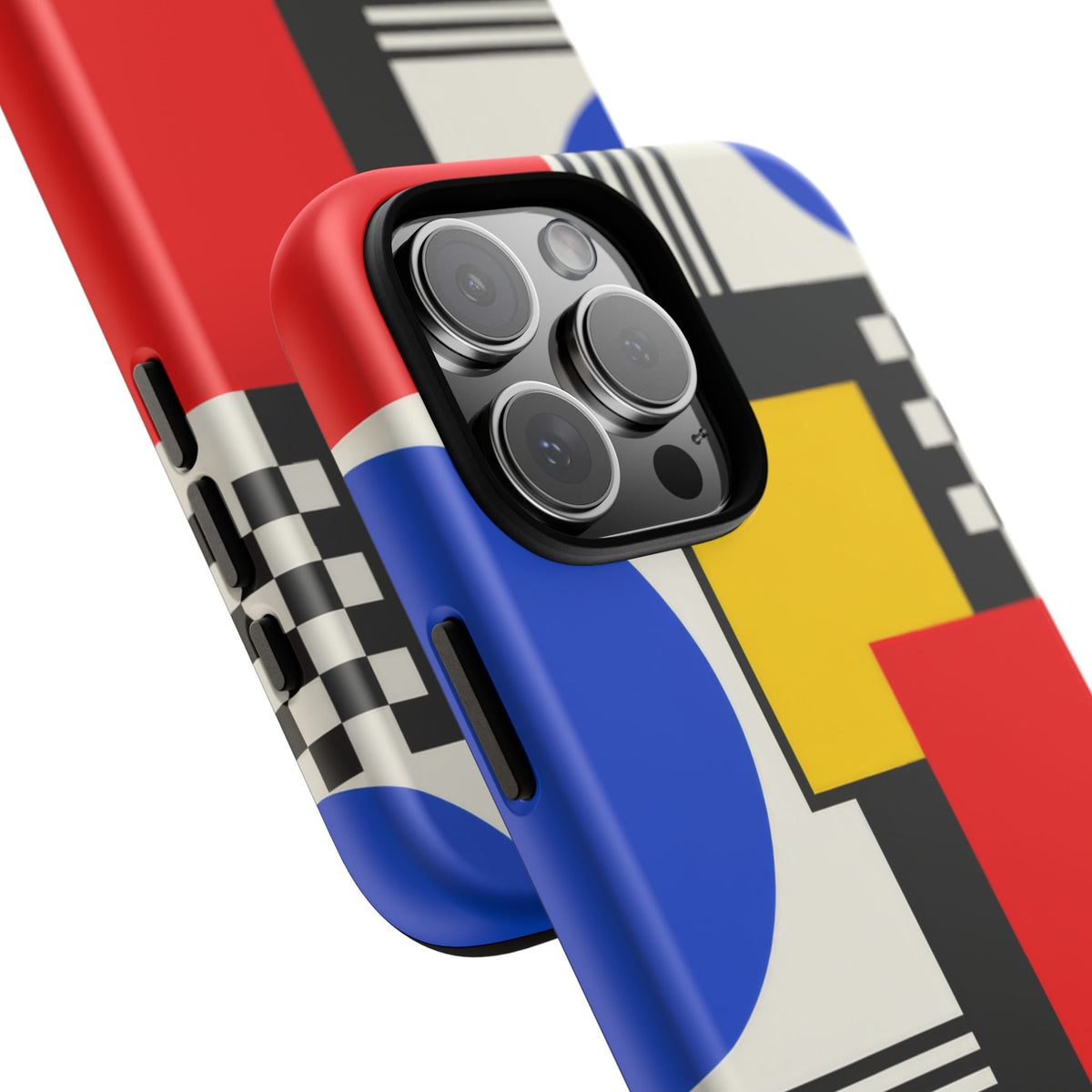 Primary Frequency iPhone Tough Case | Primary Color Geometry