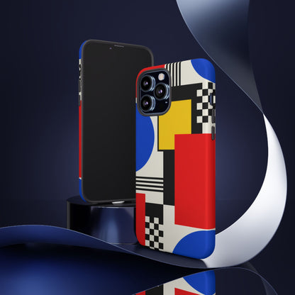 Primary Frequency iPhone Tough Case | Primary Color Geometry