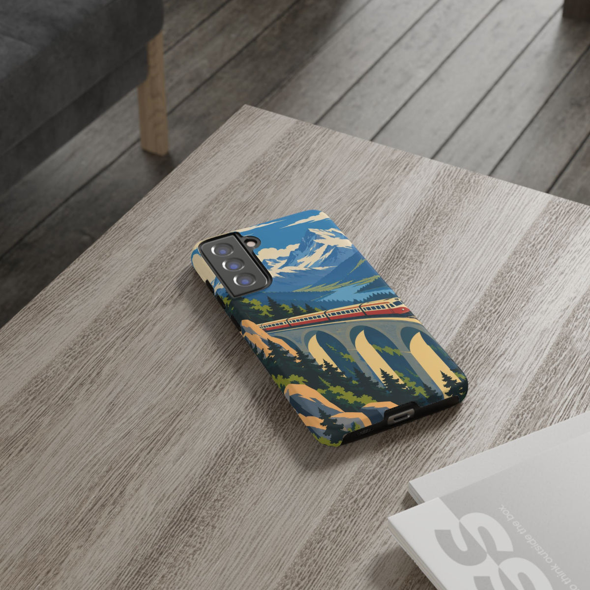 Travel by Train — Alpine Express Samsung Galaxy Tough Case | train travel