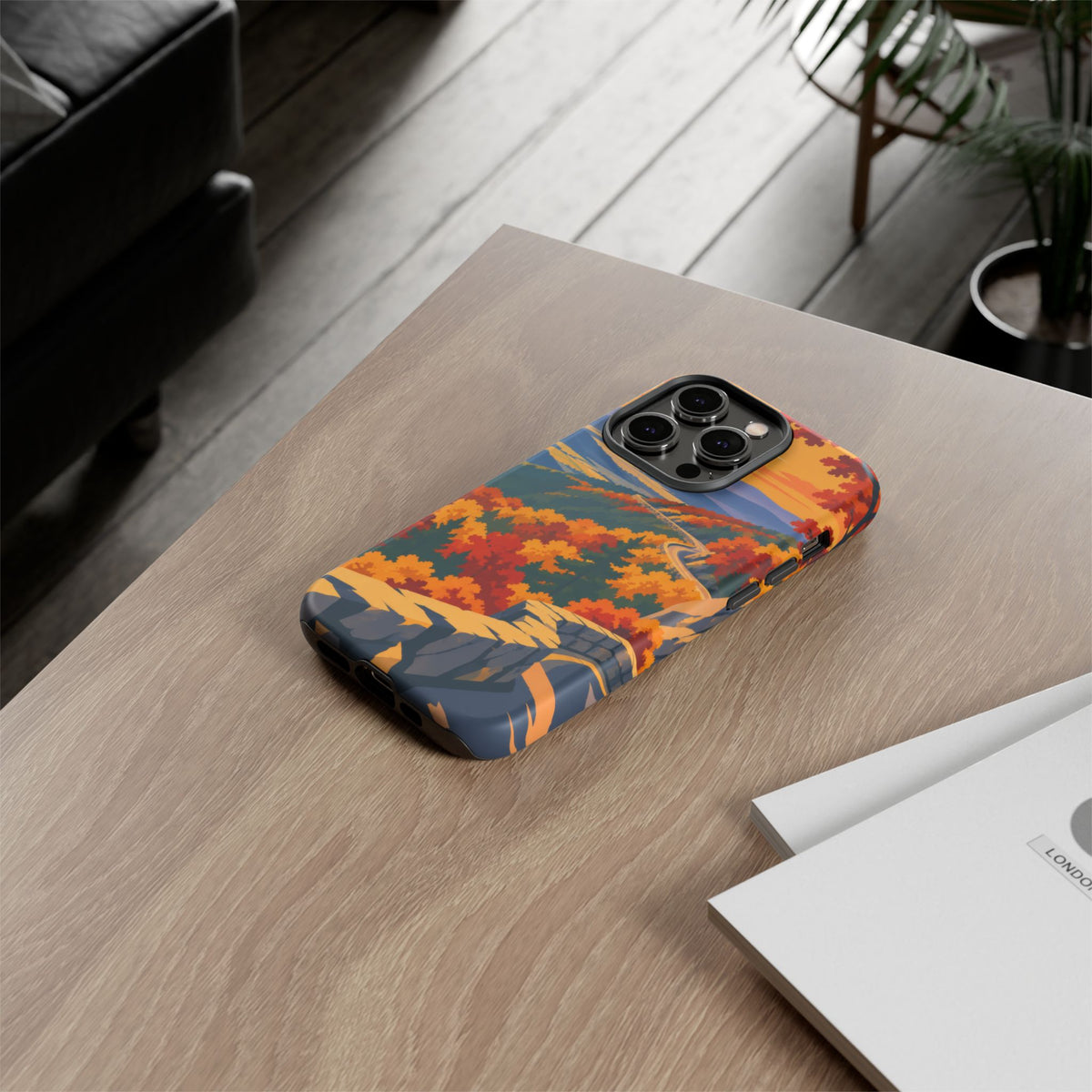 Skyline Drive — Overlook Gold iPhone Tough Case
