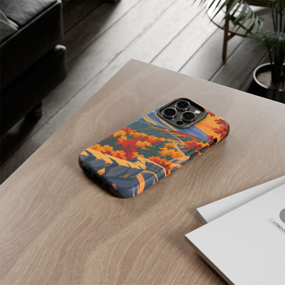 Skyline Drive — Overlook Gold iPhone Tough Case