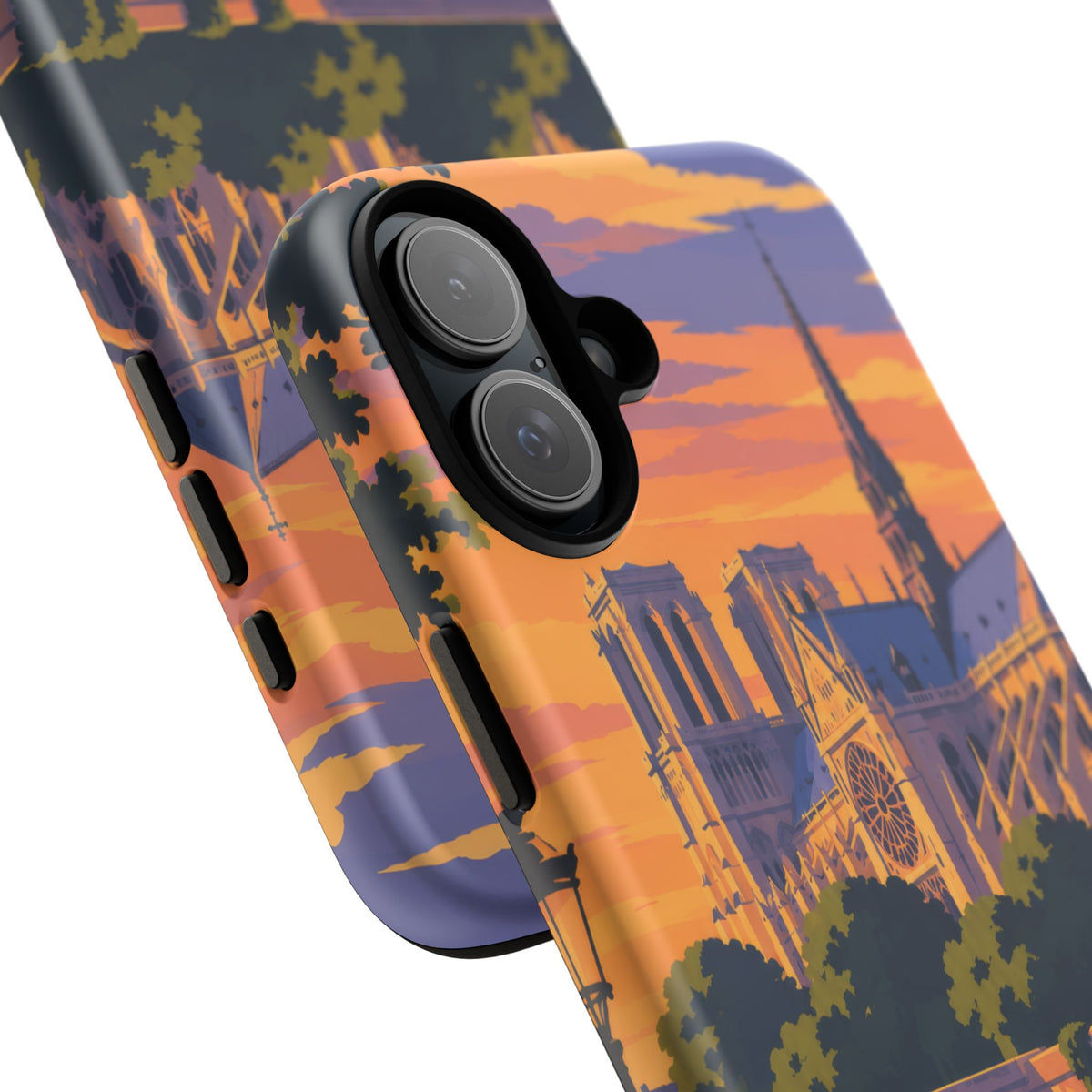 Notre Dame — Cathedral Twilight iPhone Tough Case