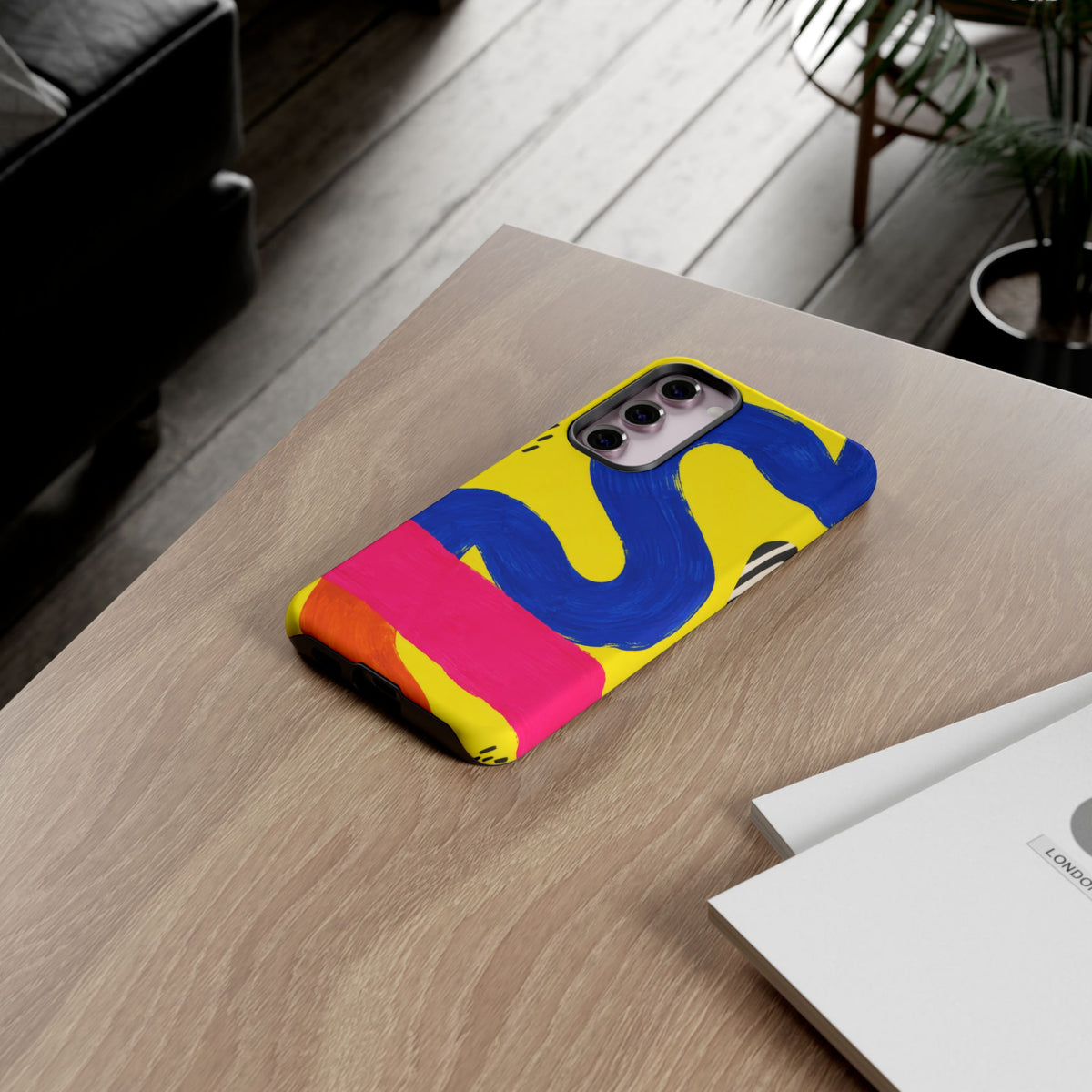 Offbeat Samsung Galaxy Tough Case | Abstract Color Block Art