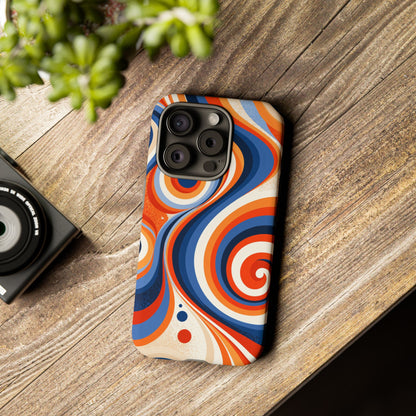 Electric Orbit iPhone Tough Phone Case