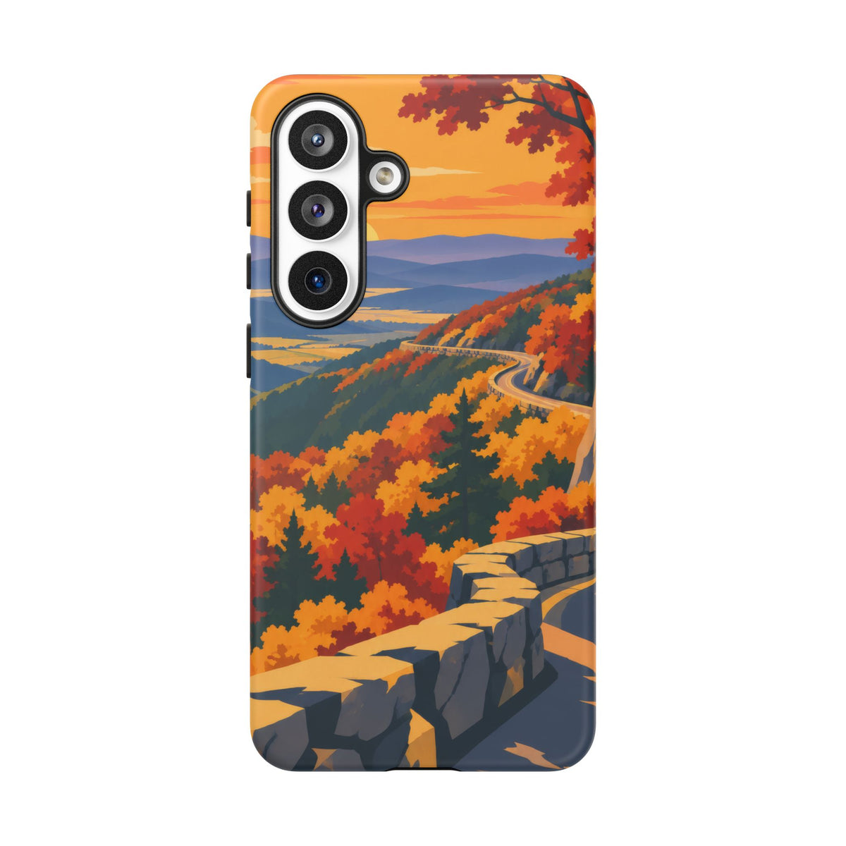 Skyline Drive — Overlook Gold Samsung Galaxy Tough Case