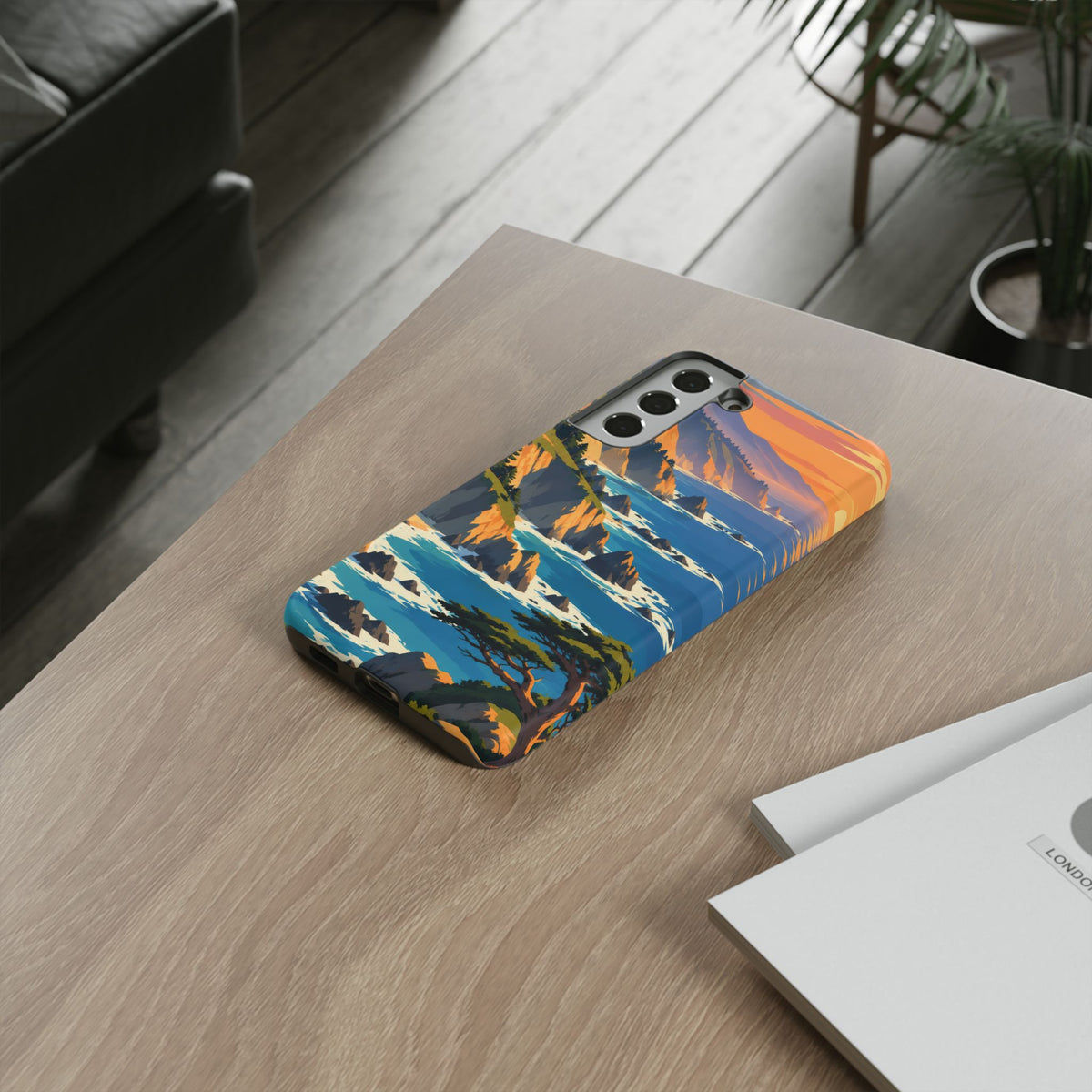 Big Sur — Cypress Coast Samsung Galaxy Tough Case