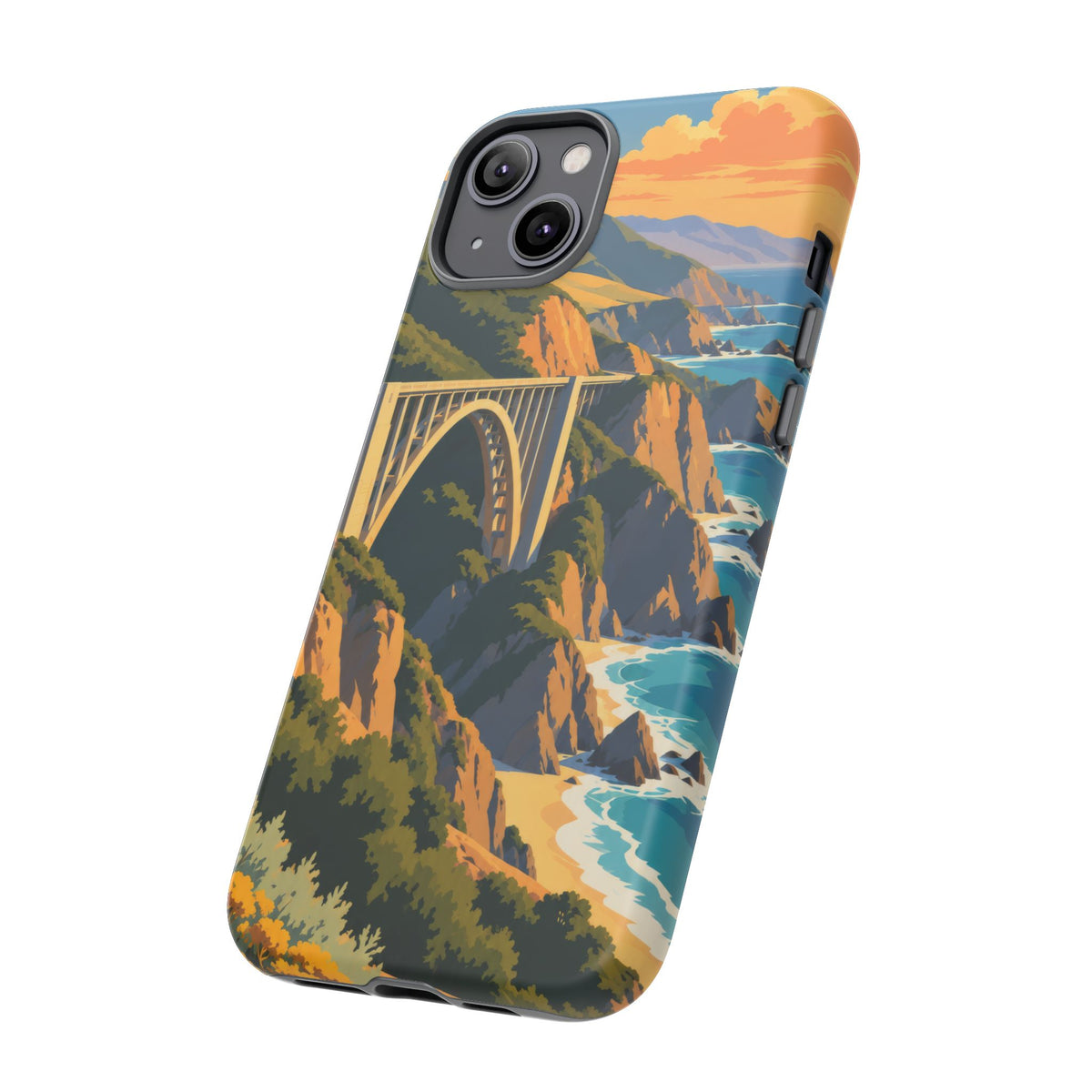 Big Sur — Coastal Arc iPhone Tough Case