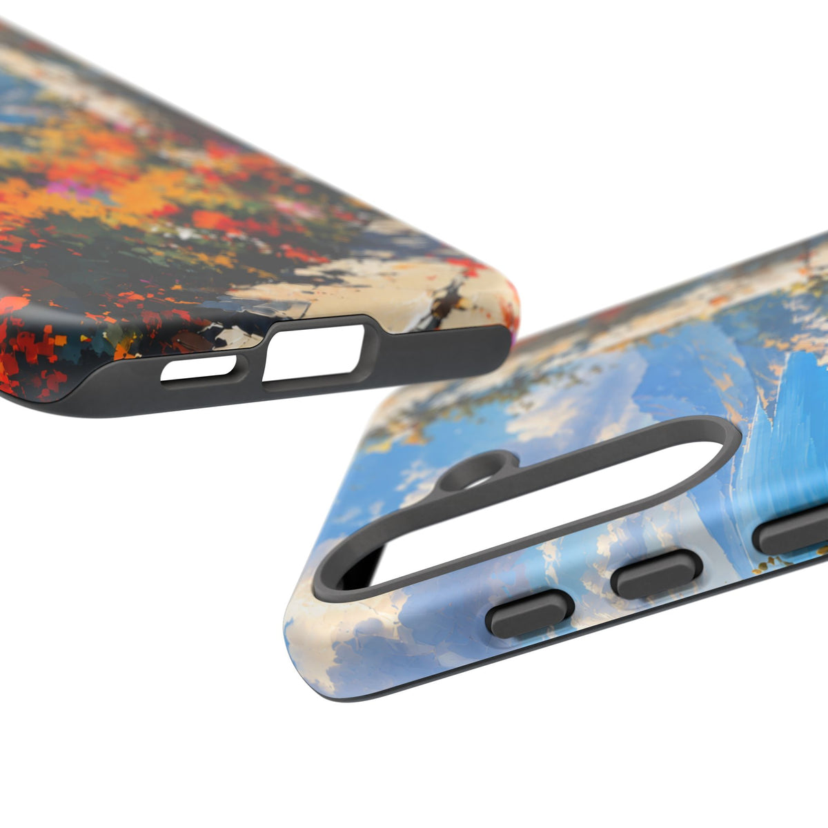 Azure Sanctuary Samsung Galaxy Tough Case | Painterly Coastal Landscape
