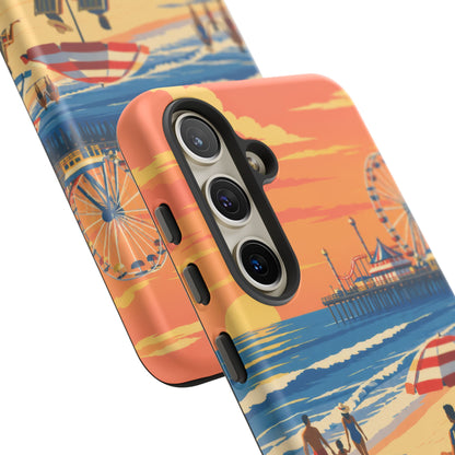 New Jersey Shore — Boardwalk Summer Samsung Galaxy Tough Case