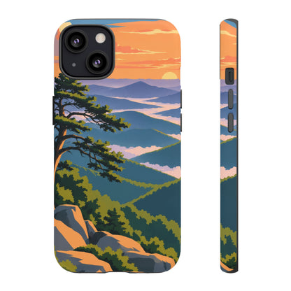 Shenandoah — Blue Hour Ridges iPhone Tough Case