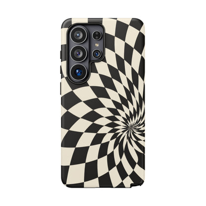 Twist Theory Samsung Galaxy Tough Case | Optical Checkerboard