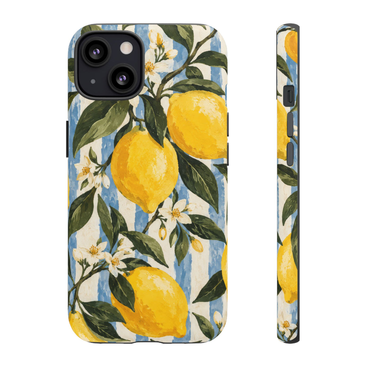 Riviera Lemons iPhone Tough Case | lemon print