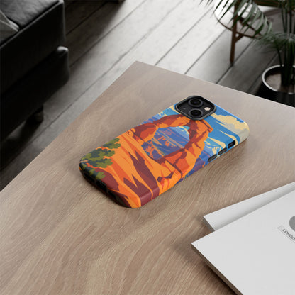 Arches — Delicate Dawn iPhone Tough Case
