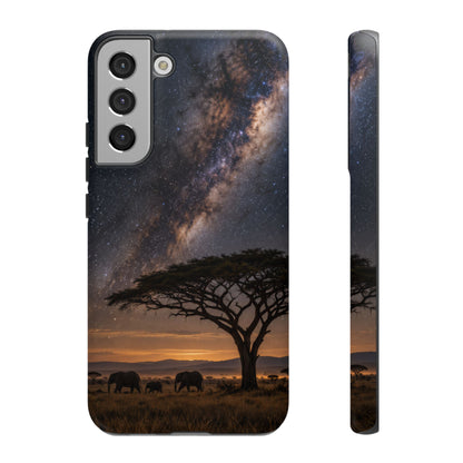 Milky Way over the Plains Samsung Galaxy Tough Case