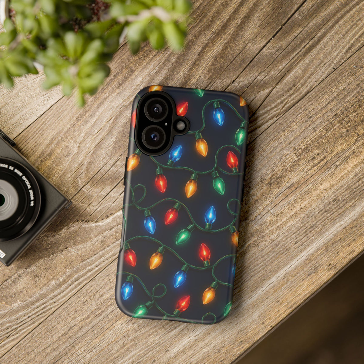 Twinkle After Dark iPhone Tough Case | christmas lights