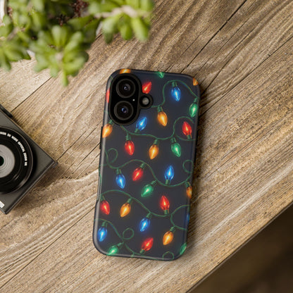 Twinkle After Dark iPhone Tough Case | christmas lights