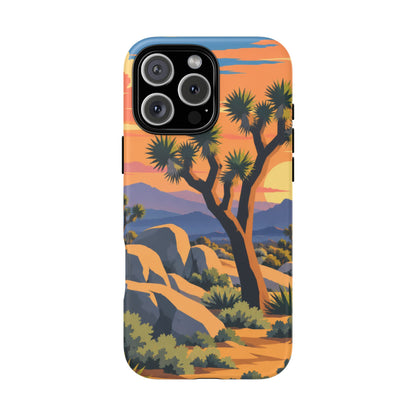 Joshua Tree — Desert Silhouettes iPhone Tough Case