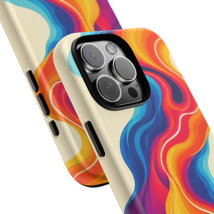 Electric Tide iPhone Tough Case | psychedelic wave
