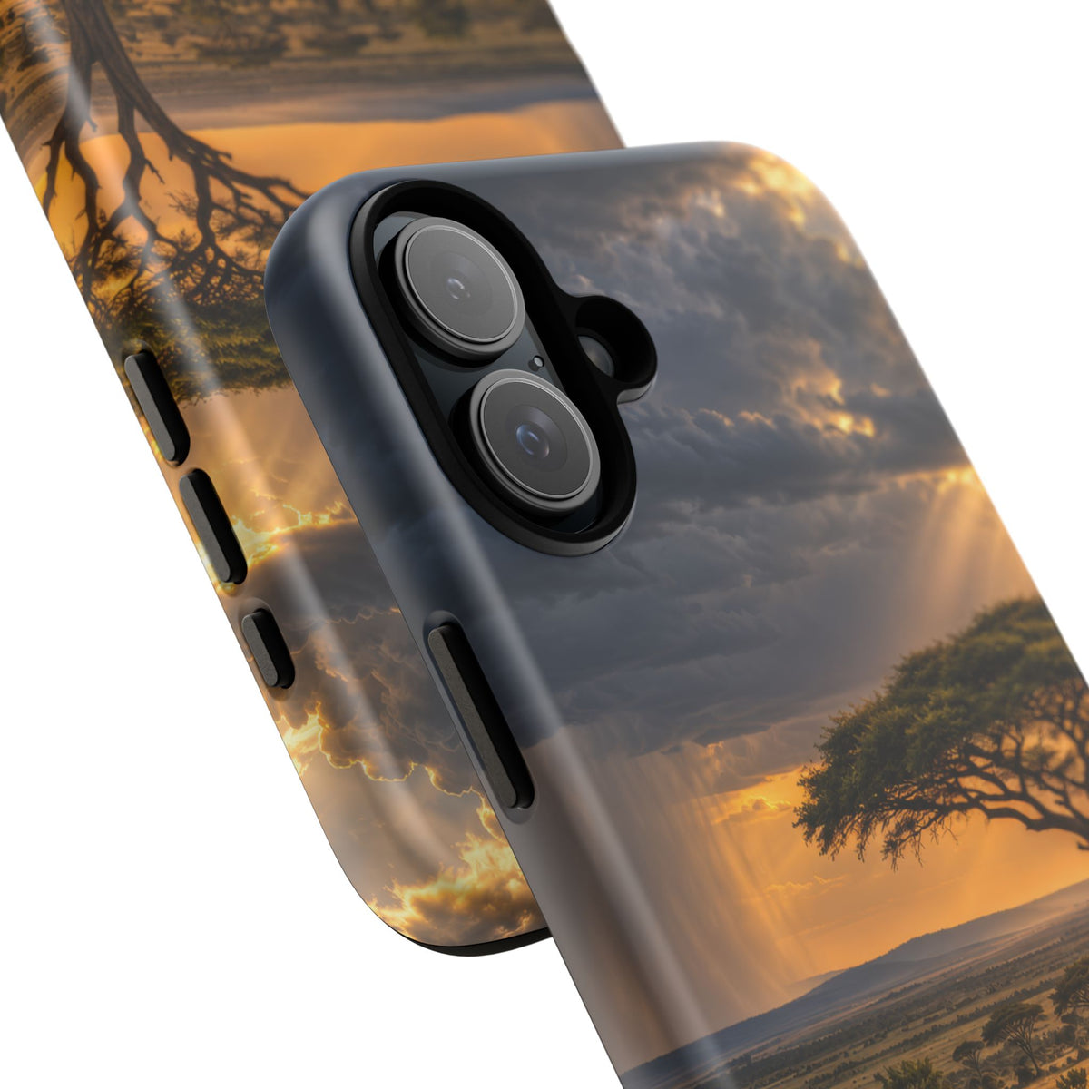 Stormlight on the Mara iPhone Tough Case | african storm