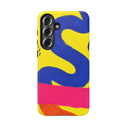 Offbeat Samsung Galaxy Tough Case | Abstract Color Block Art